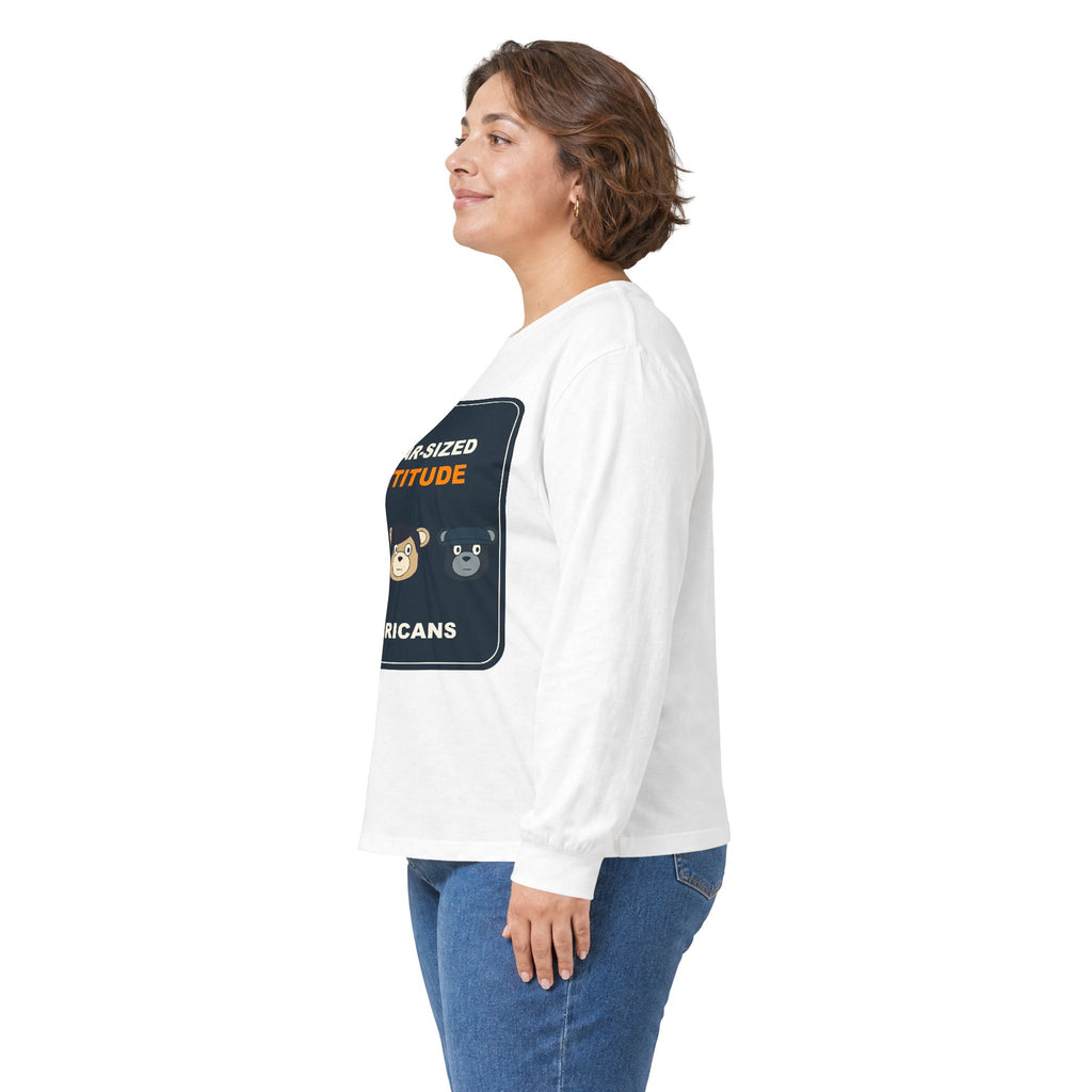 Bear-Sized Attitude Long Sleeve Shirt
