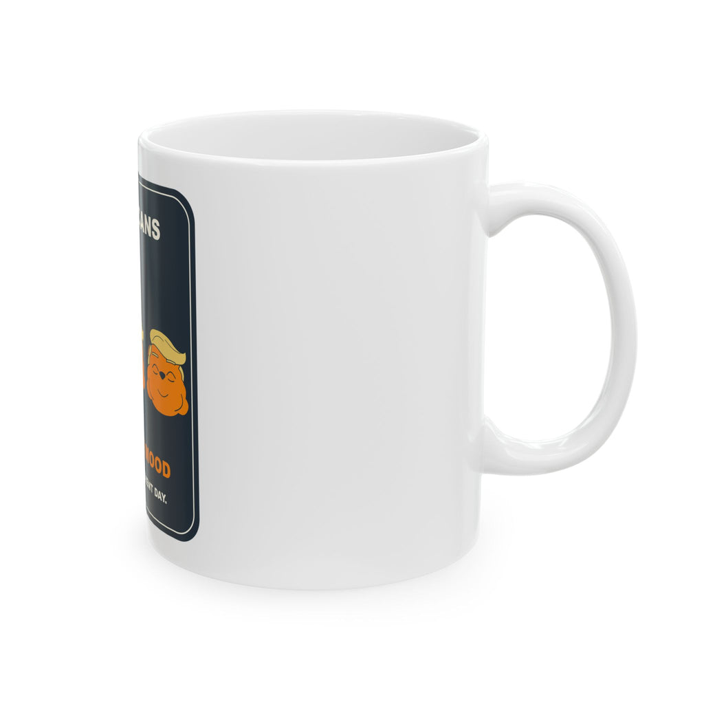 Three Moods Ceramic Mug