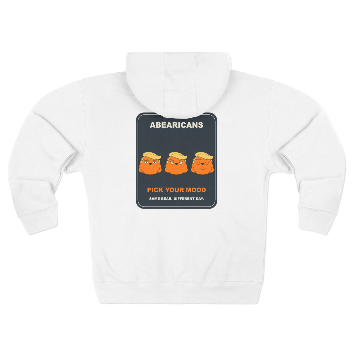 Three Moods Zip Hoodie