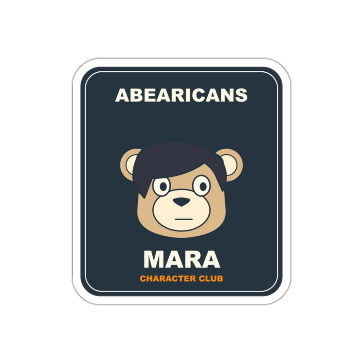 Mara Character Club Die-Cut Sticker
