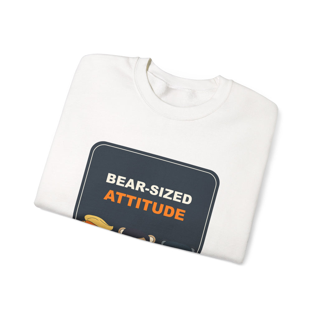 Bear-Sized Attitude Crewneck Sweatshirt