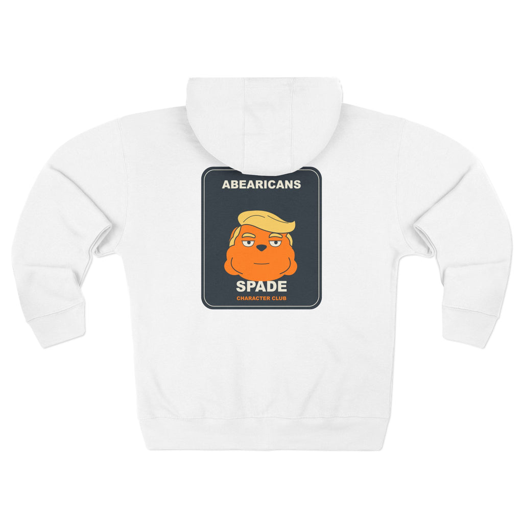 Spade Character Club Zip Hoodie