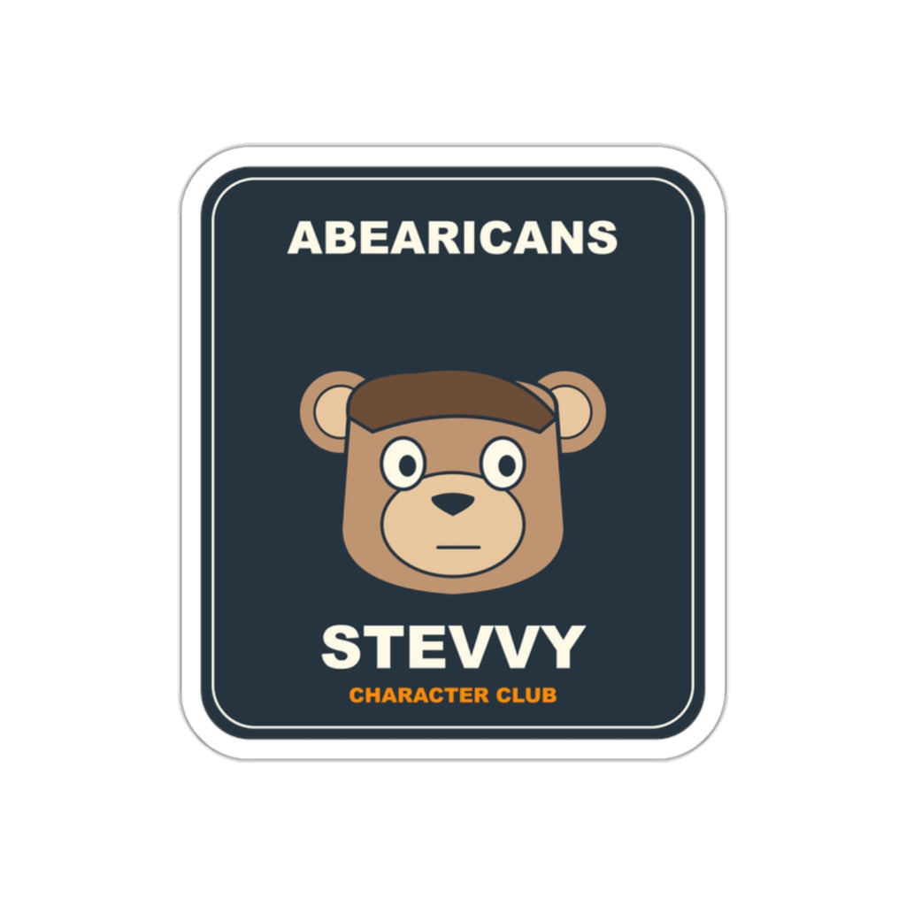 Stevvy Character Club Die-Cut Sticker