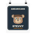 Stevvy Character Club Art Poster