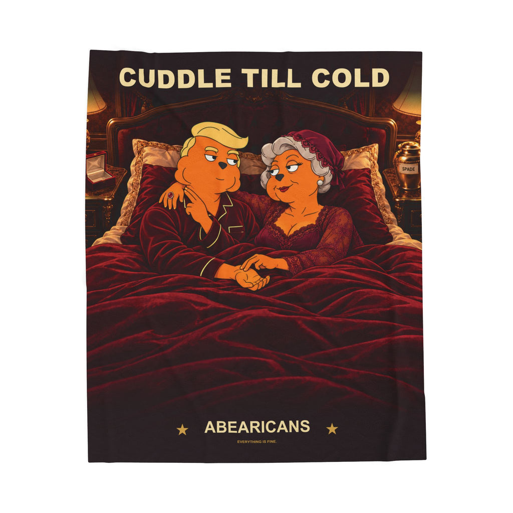 Cuddle Till Cold — Abearicans Throw Blanket