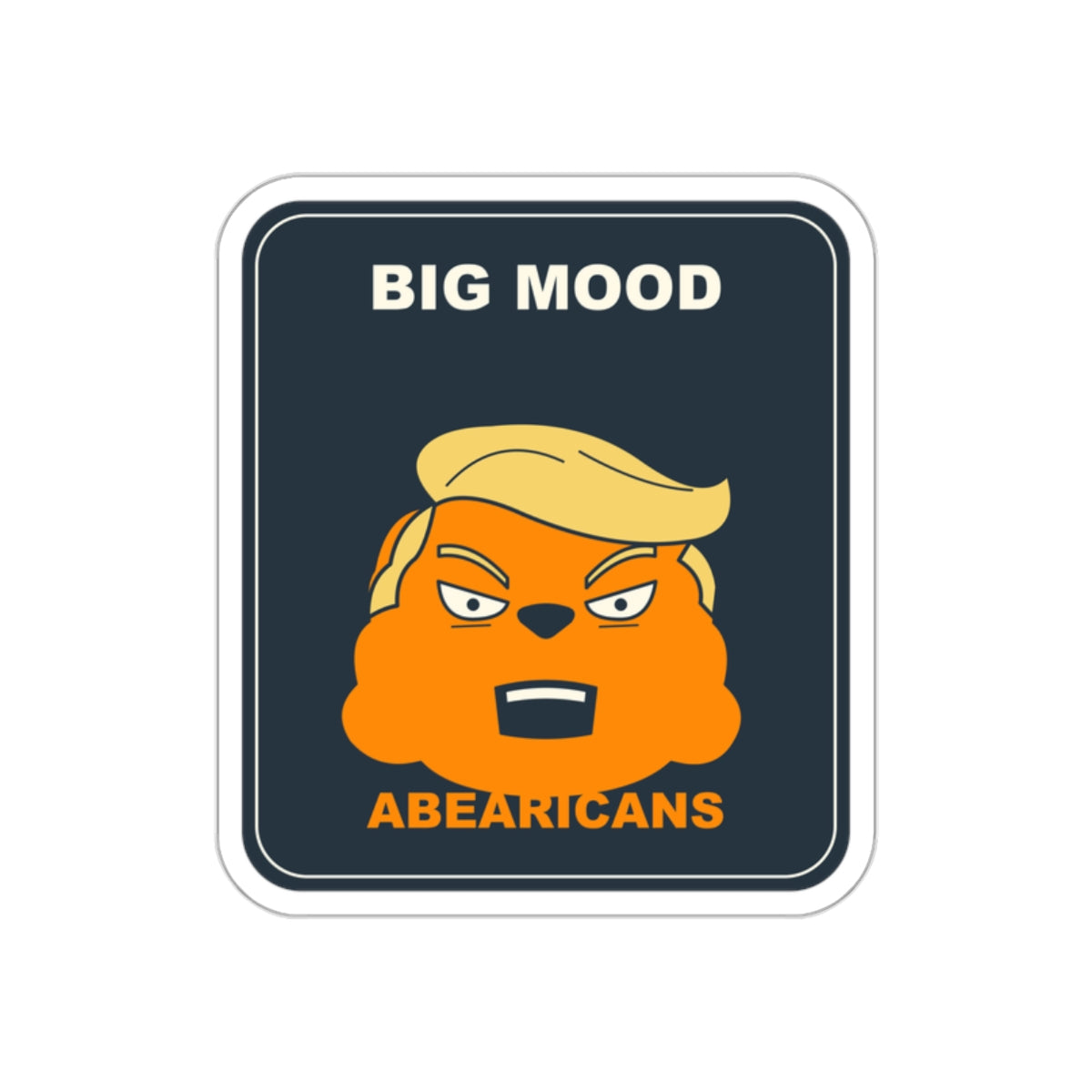 Spade Big Mood Die-Cut Sticker