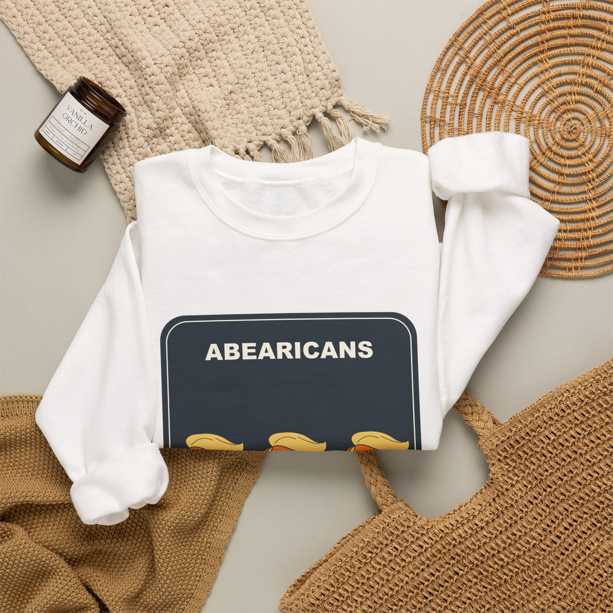 Three Moods Crewneck Sweatshirt