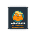 Abearicans Original Die-Cut Sticker