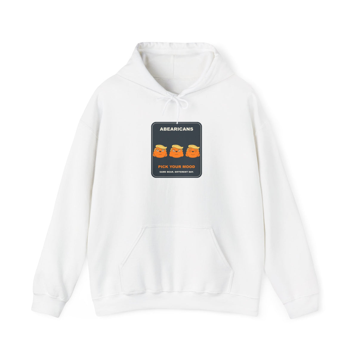 Three Moods Pullover Hoodie
