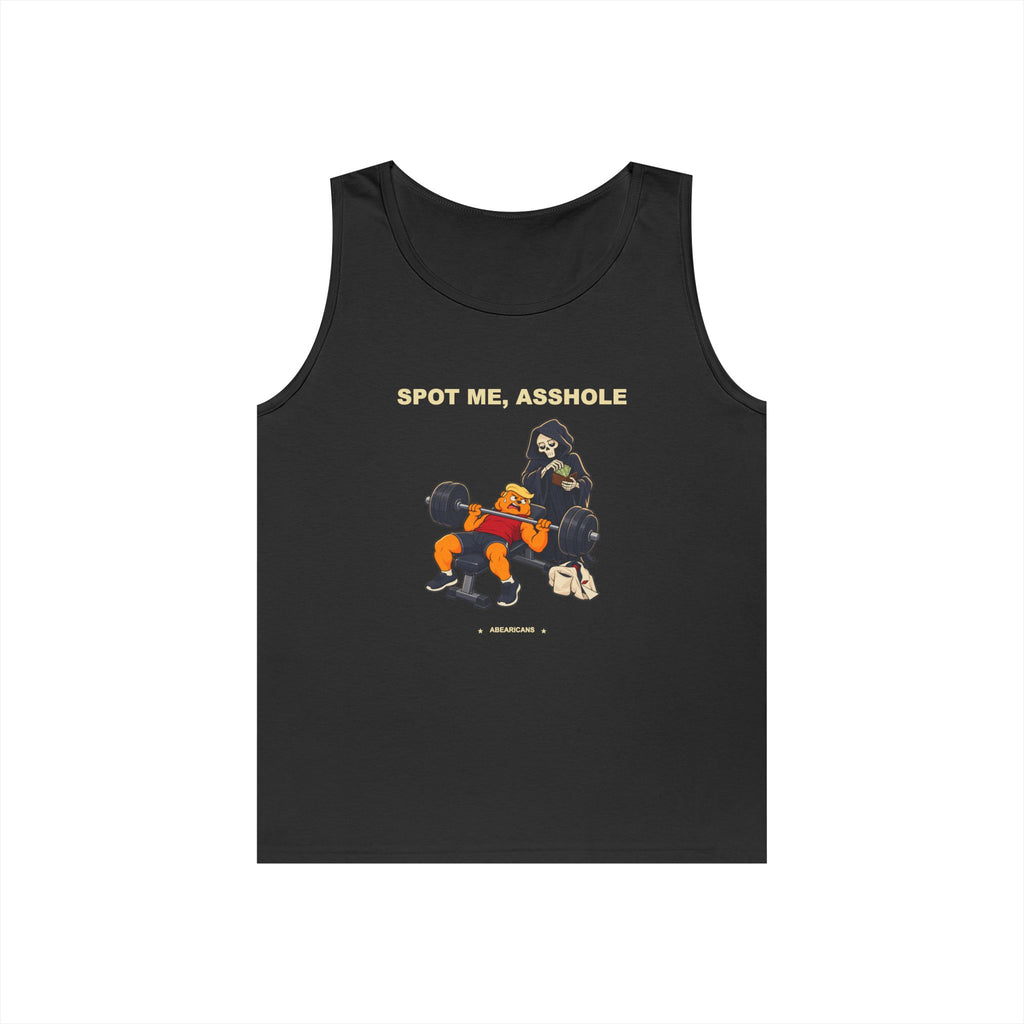 Spot Me, Asshole — Abearicans Workout Tank