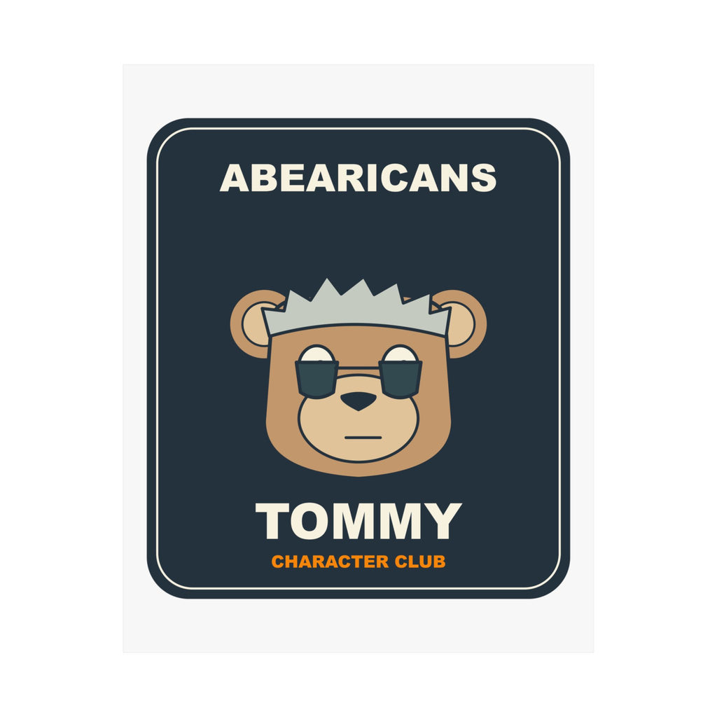 Tommy Character Club Art Poster