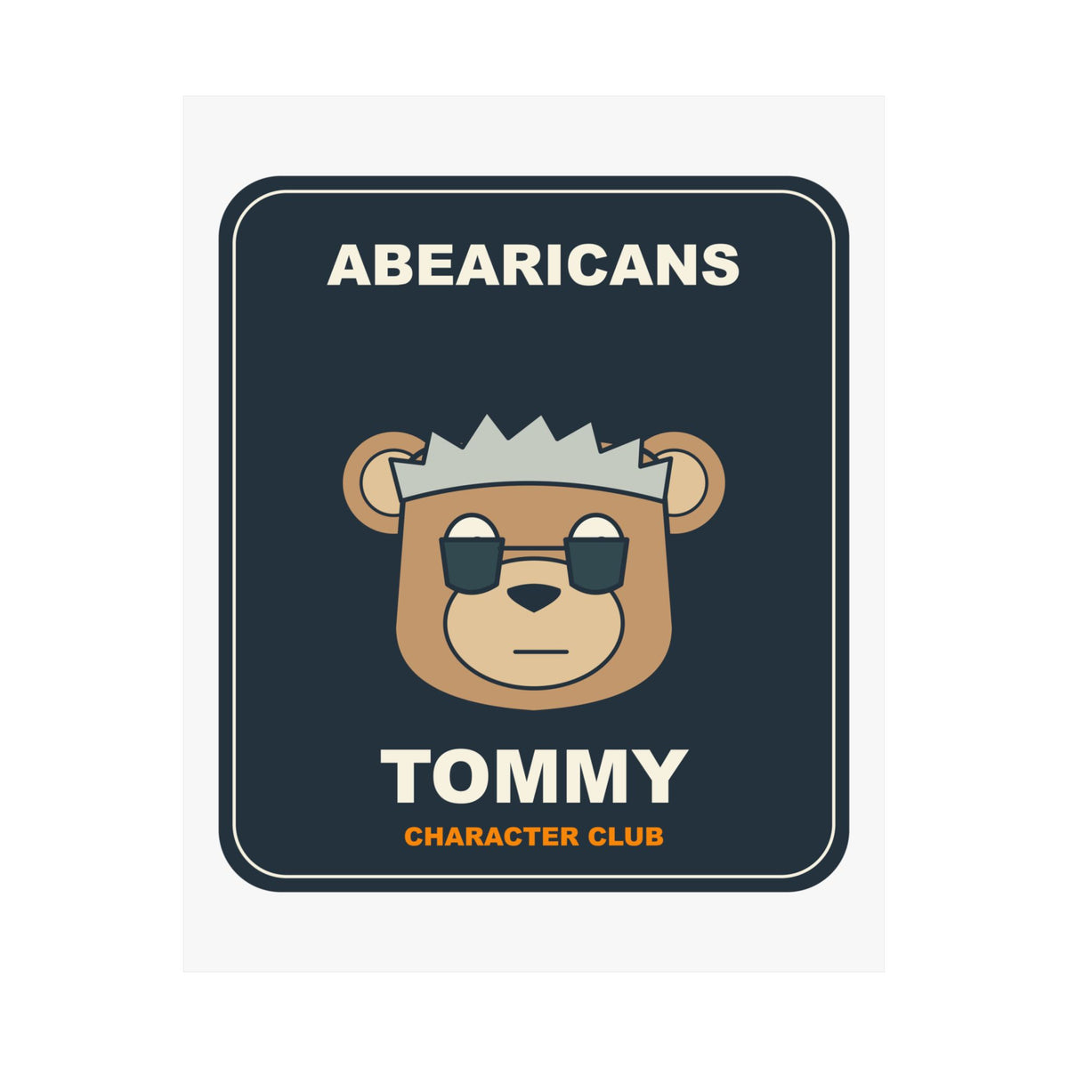 Tommy Character Club Art Poster
