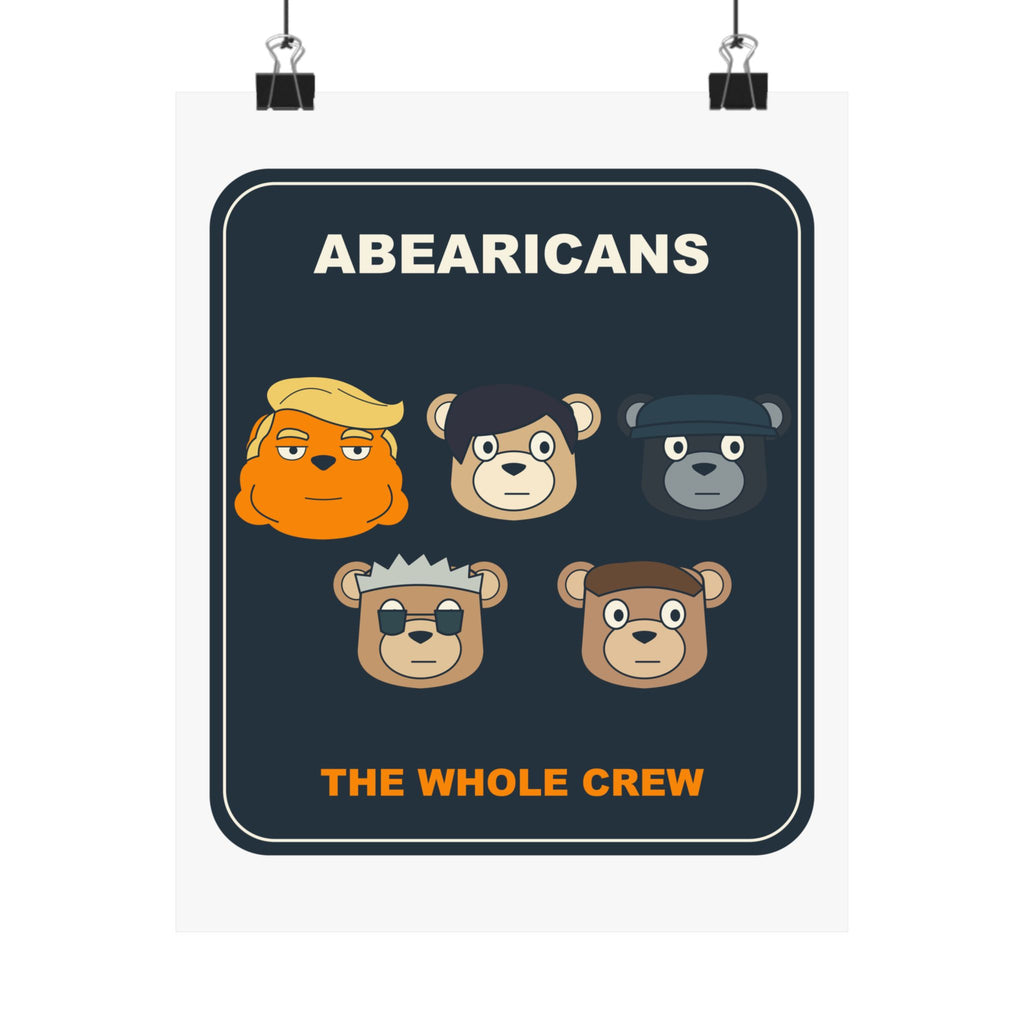 The Whole Crew Art Poster
