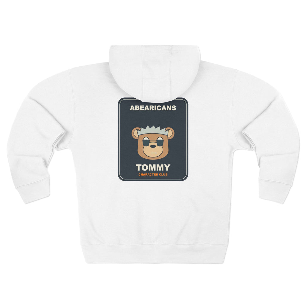Tommy Character Club Zip Hoodie