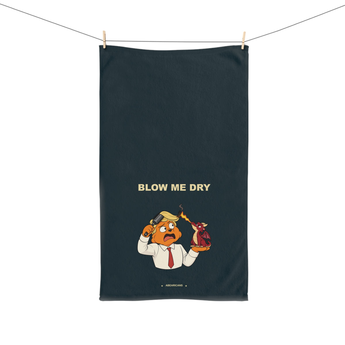 Blow Me Dry — Abearicans Hand Towel
