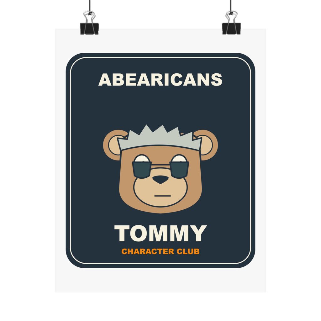 Tommy Character Club Art Poster