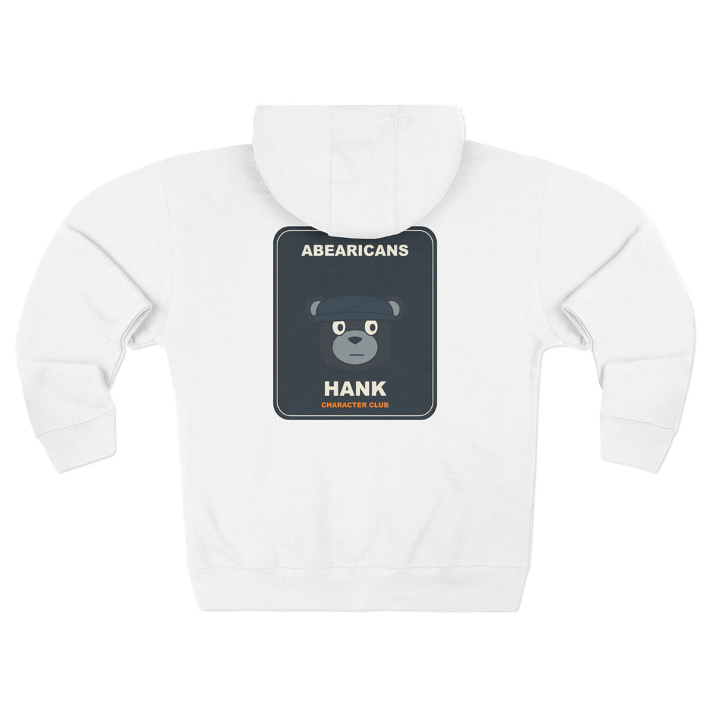 Hank Character Club Zip Hoodie