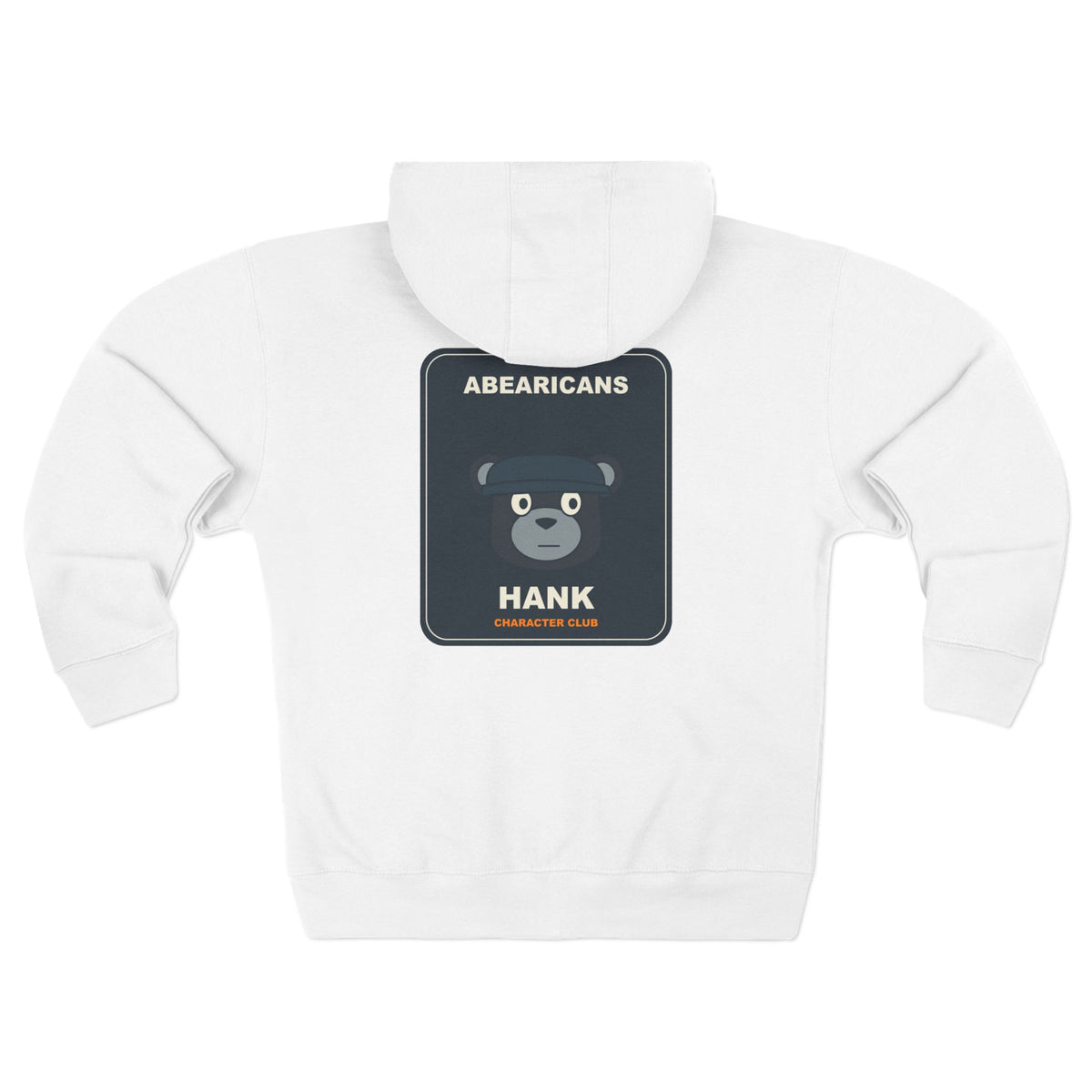 Hank Character Club Zip Hoodie