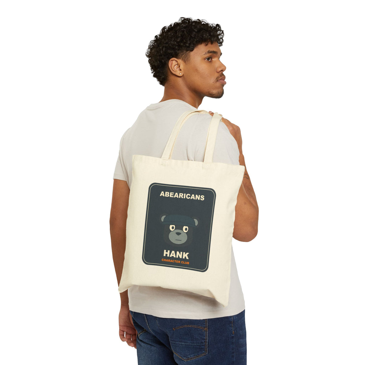 Hank Character Club Tote Bag