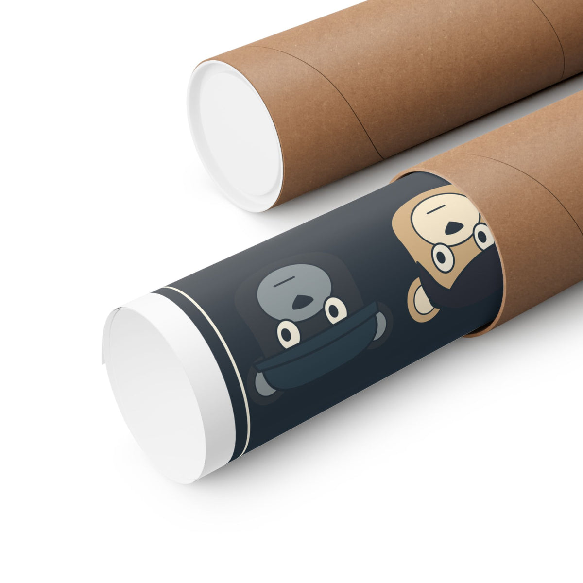 Bear-Sized Attitude Art Poster