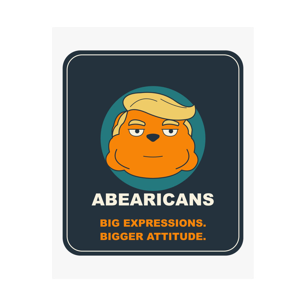 Abearicans Original Art Poster