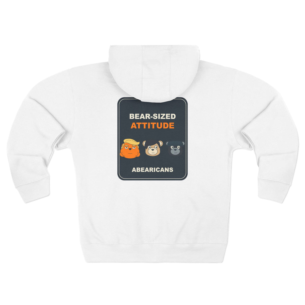 Bear-Sized Attitude Zip Hoodie