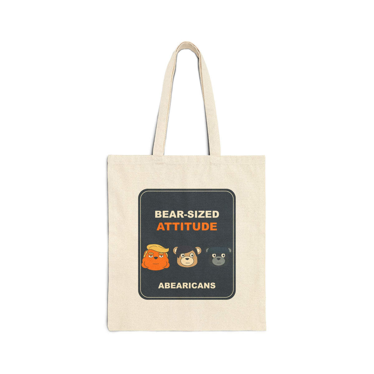 Bear-Sized Attitude Tote Bag