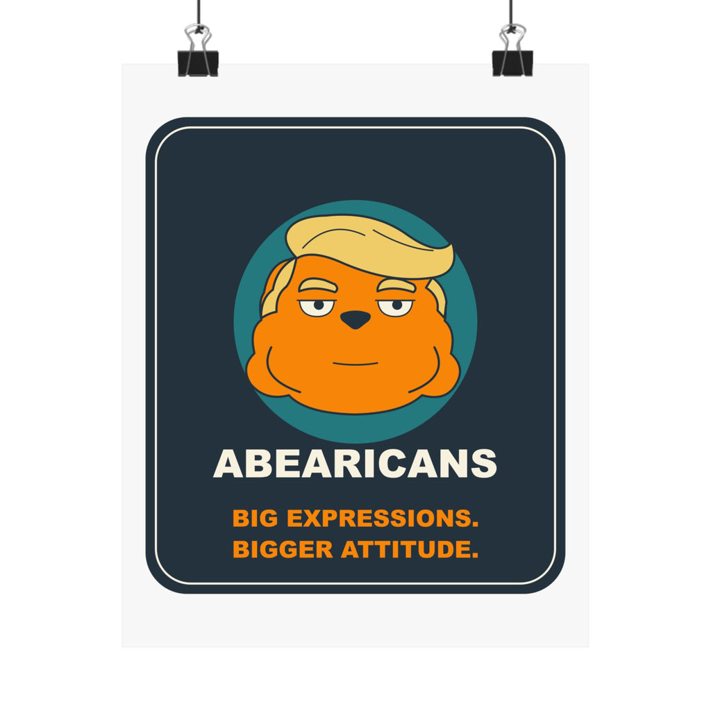 Abearicans Original Art Poster
